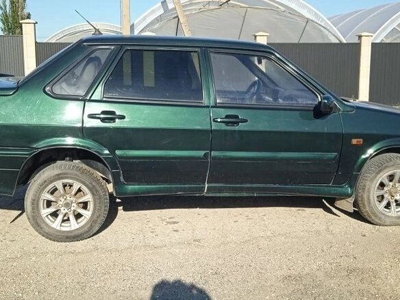 2002 Lada (ВАЗ) 2115, зелёный, 200000 рублей - вид 1