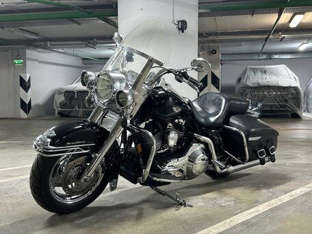 2003 Harley-Davidson Road King, чёрный, 600000 рублей, вид 5
