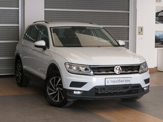 2018 Volkswagen Tiguan II, белый, 2140000 рублей, вид 3