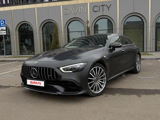 2021 Mercedes-Benz AMG GT 4-Door Coupe 43 I, чёрный, 6300000 рублей, вид 4