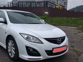 2011 Mazda 6 II (GH) Рестайлинг, белый, 950000 рублей, вид 5