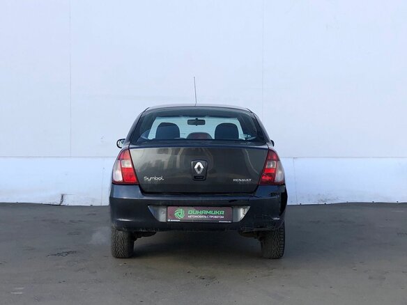2007 Renault Symbol I Рестайлинг 2, чёрный, 105000 рублей - вид 5