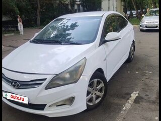 2015 Hyundai Solaris I Рестайлинг, белый, 500000 рублей, вид 1