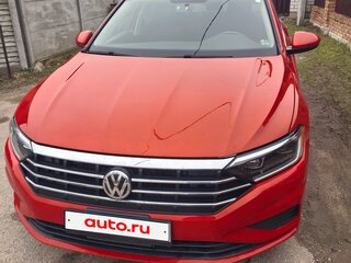 2021 Volkswagen Jetta VII, оранжевый, 1250000 рублей, вид 3