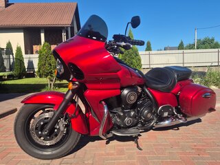 2011 Kawasaki VN1700 Vulcan, красный, 840000 рублей, вид 2