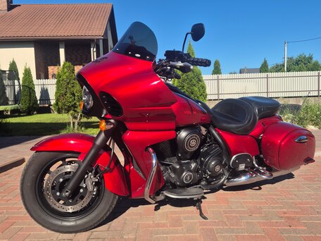 2011 Kawasaki VN1700 Vulcan, красный, 840000 рублей, вид 2