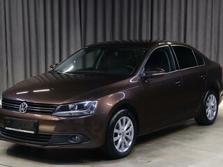 2014 Volkswagen Jetta VI, коричневый, 1049000 рублей, вид 1