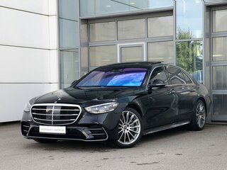 2021 Mercedes-Benz S-Класс 350 d Long 4MATIC VII (W223), чёрный, 8410000 рублей, вид 1