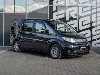 2015 Honda Stepwgn V, чёрный, 1475000 рублей, вид 1