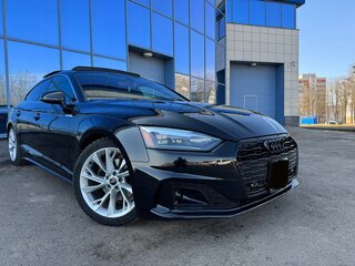 2021 Audi A5 Sportback 40 TFSI II (F5) Рестайлинг, чёрный, 2600000 рублей, вид 2