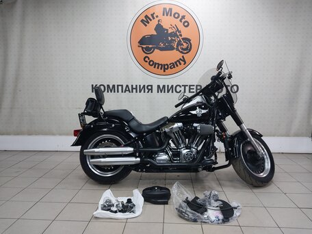 2010 Harley-Davidson Fat Boy, чёрный, 899000 рублей, вид 1