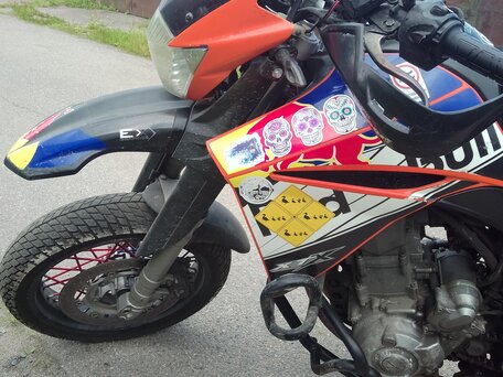 2005 Yamaha XT660X, чёрный, 399000 рублей, вид 5