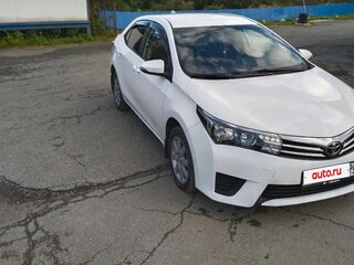2013 Toyota Corolla XI (E160, E170, E180), белый, 1270000 рублей, вид 3