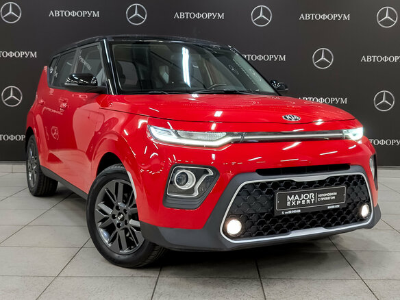 2019 Kia Soul III, красный, 2050000 рублей - вид 2
