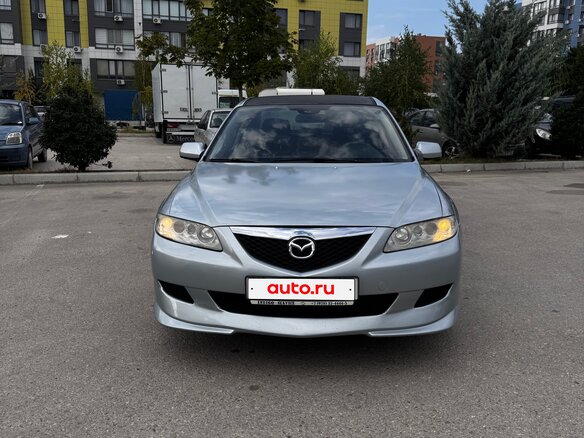 2007 Mazda 6 I (GG) Рестайлинг, серебристый - вид 2