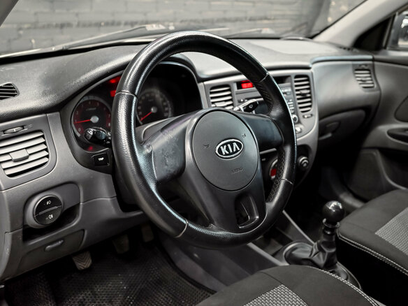 2010 Kia Rio II Рестайлинг, серый, 370000 рублей - вид 11