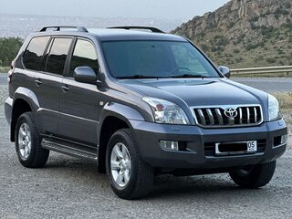 2008 Toyota Land Cruiser Prado 5-speed 120 Series Рестайлинг, серый, 4750000 рублей, вид 4