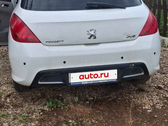 2009 Peugeot 308 I, белый, 430000 рублей - вид 1
