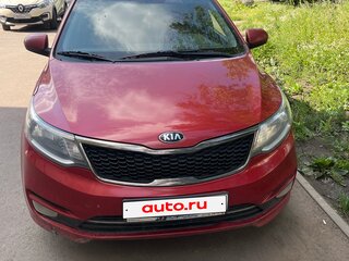 2016 Kia Rio III Рестайлинг, красный, 950000 рублей, вид 1