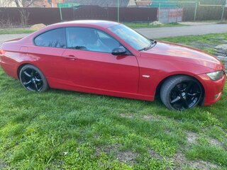2008 BMW 3 серии 320i V (E90/E91/E92/E93), красный, 1300000 рублей, вид 3