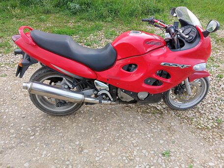 2001 Suzuki GSX 600F Katana, красный, 250000 рублей, вид 3