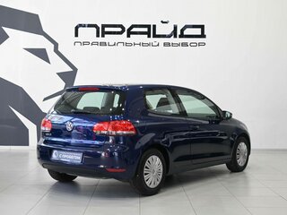 2012 Volkswagen Golf VI, синий, 680000 рублей, вид 3