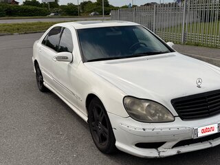 2003 Mercedes-Benz S-Класс 500 Long IV (W220) Рестайлинг, белый, 575000 рублей, вид 4