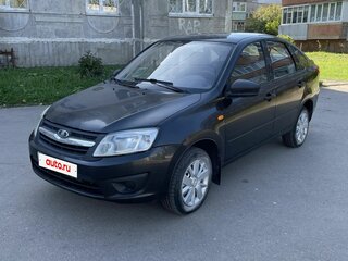 2014 Lada (ВАЗ) Granta I, чёрный, 295000 рублей, вид 1