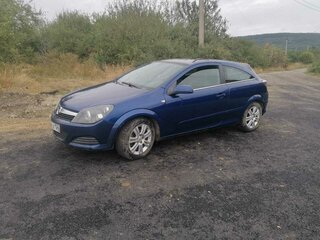 2007 Opel Astra GTC H Рестайлинг, синий, 449000 рублей, вид 2