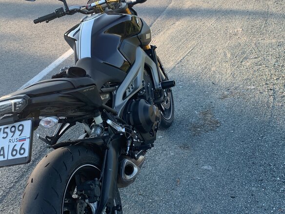 2014 Yamaha MT-09 (FZ-09), фиолетовый, 770000 рублей - вид 14
