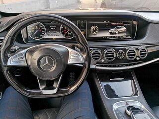 2015 Mercedes-Benz S-Класс 500 Long VI (W222, C217), чёрный, 2850000 рублей, вид 4