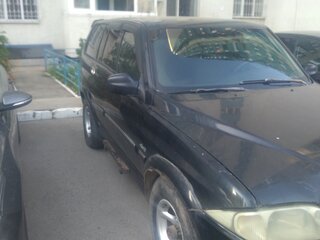 1999 SsangYong Musso I Рестайлинг, чёрный, 400000 рублей, вид 5