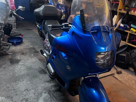 1996 BMW R 1100 RT, синий, 390000 рублей, вид 4