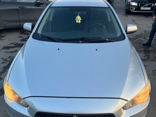 2007 Mitsubishi Lancer X, серебристый, 800000 рублей, вид 4