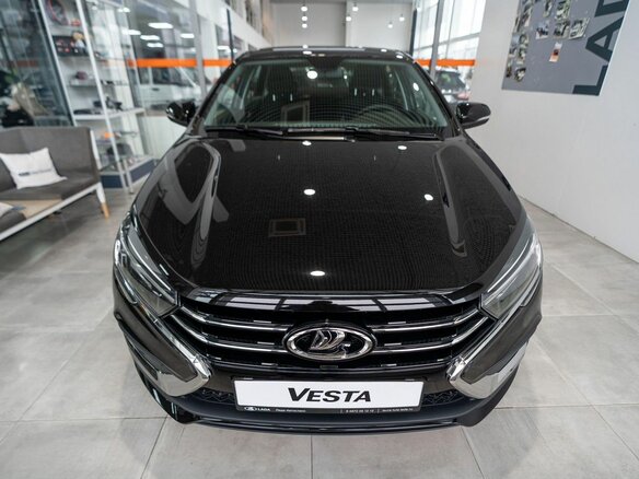 2026 Lada (ВАЗ) Vesta I Рестайлинг (NG), чёрный - вид 2