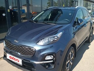 2019 Kia Sportage IV Рестайлинг, синий, 2280000 рублей, вид 2