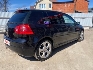 2007 Volkswagen Golf V, чёрный, 575000 рублей, вид 2