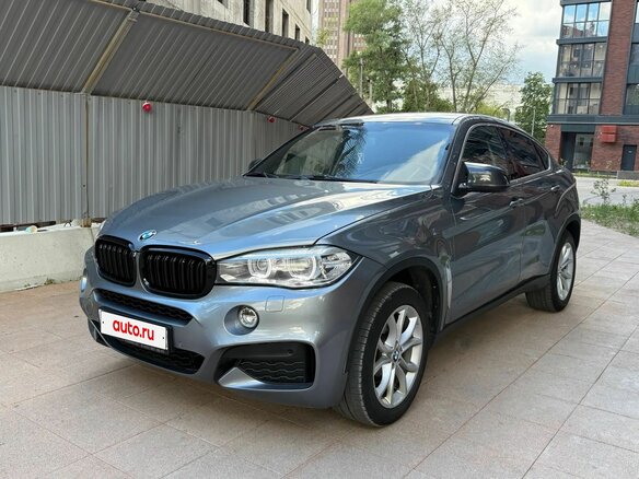 2019 BMW X6 30d II (F16), серый - вид 1