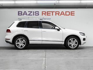 2012 Volkswagen Touareg II, белый, 1870000 рублей, вид 4