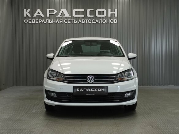2018 Volkswagen Polo V Рестайлинг, белый - вид 2