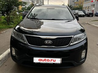 2012 Kia Sorento II Рестайлинг, чёрный, 1400000 рублей, вид 2
