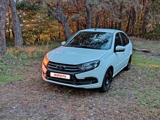 2021 Lada (ВАЗ) Granta I Рестайлинг, белый, 730000 рублей, вид 1