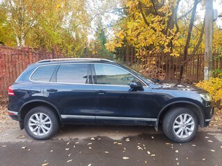 2015 Volkswagen Touareg II Рестайлинг, синий, 2850000 рублей, вид 3