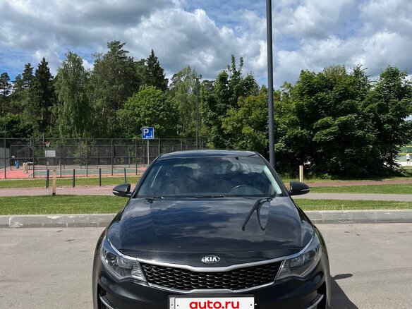2017 Kia Optima IV, чёрный, 1350000 рублей - вид 1