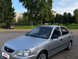 2004 Hyundai Accent ТагАЗ II, серебристый, 264000 рублей, вид 1