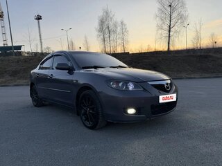 2008 Mazda 3 I (BK) Рестайлинг, серый, 600000 рублей, вид 3