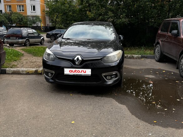 2013 Renault Fluence I Рестайлинг, чёрный, 850000 рублей - вид 1