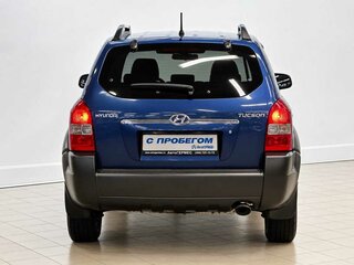 2007 Hyundai Tucson I, синий, 600000 рублей, вид 3