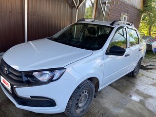 2021 Lada (ВАЗ) Granta I Рестайлинг, белый, 600000 рублей, вид 3