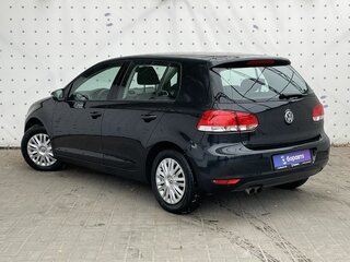 2011 Volkswagen Golf VI, чёрный, 780000 рублей, вид 5